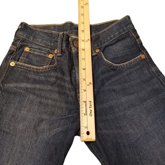 Levi's Straus 527 Boot Cut Dark Wash Cotton Waist 25 Length 25 - Picture 6 of 14